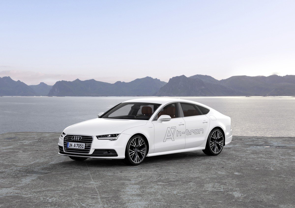 Audi A7 Sportback h-tron: al volante del Audi que funciona con hidrógeno 