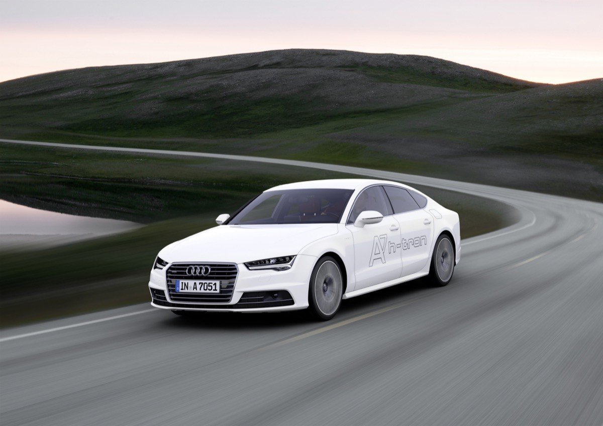 Audi A7 Sportback h-tron: al volante del Audi que funciona con hidrógeno 