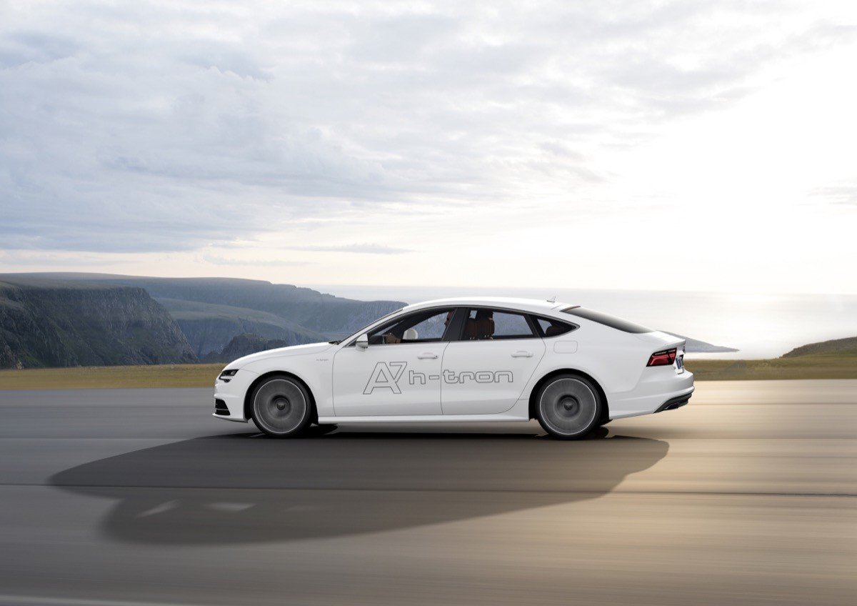 Audi A7 Sportback h-tron: al volante del Audi que funciona con hidrógeno 
