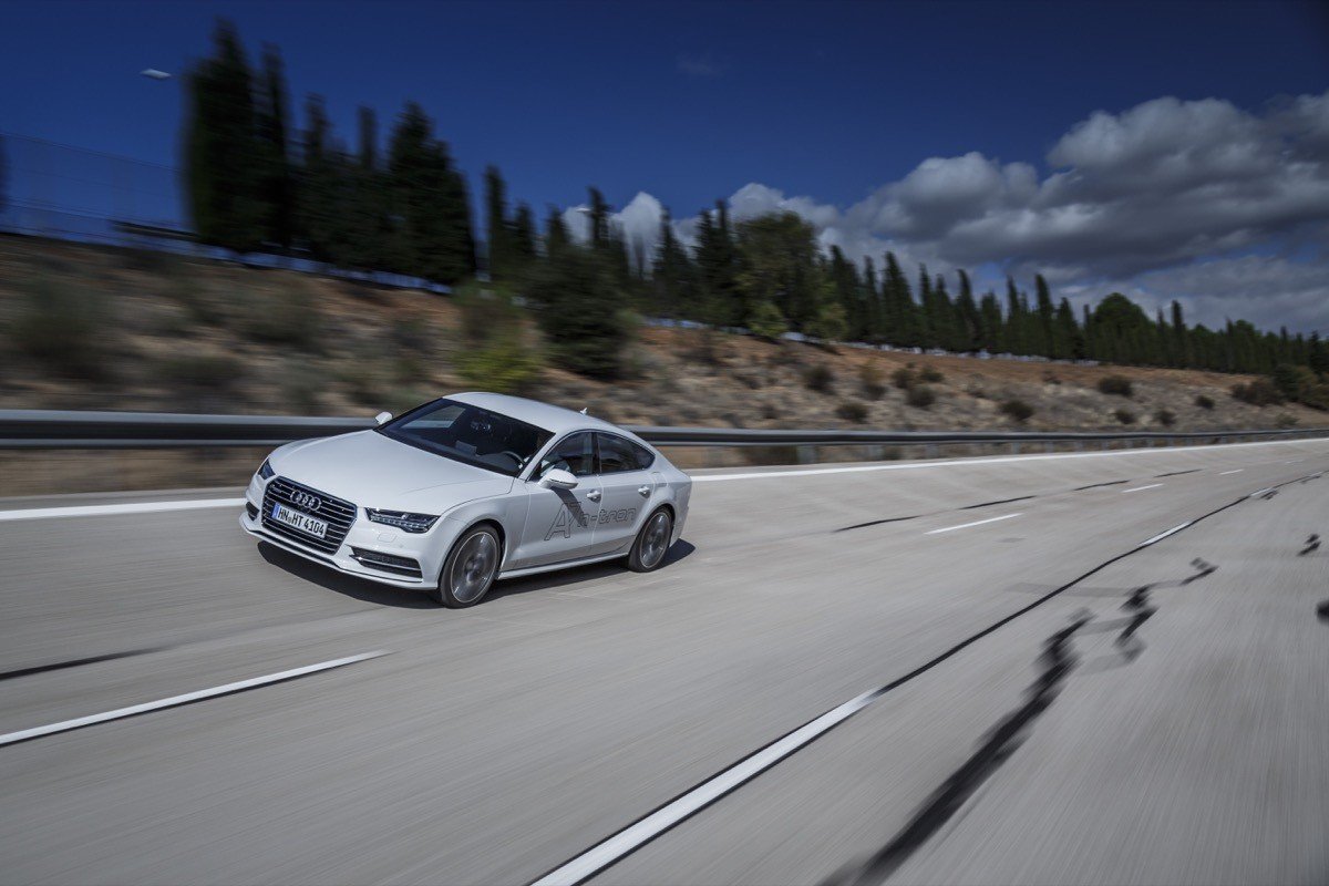 Audi A7 Sportback h-tron: al volante del Audi que funciona con hidrógeno 