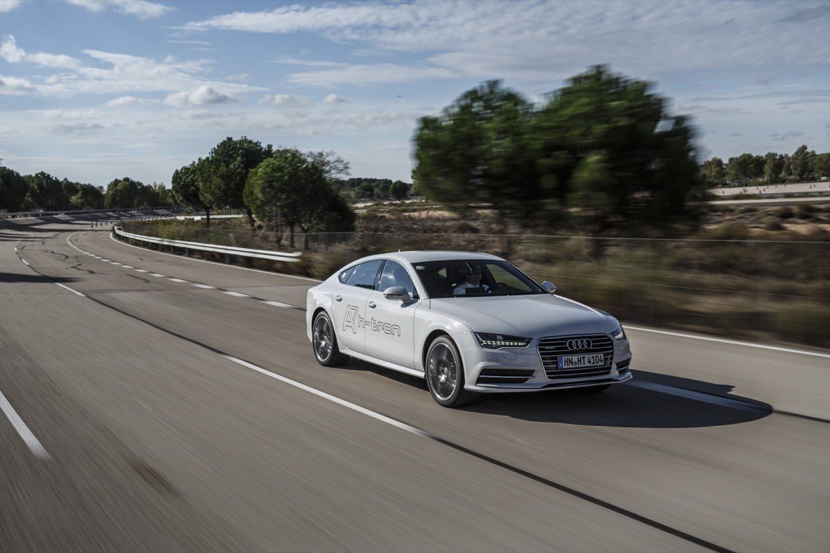 Audi A7 Sportback h-tron: al volante del Audi que funciona con hidrógeno 