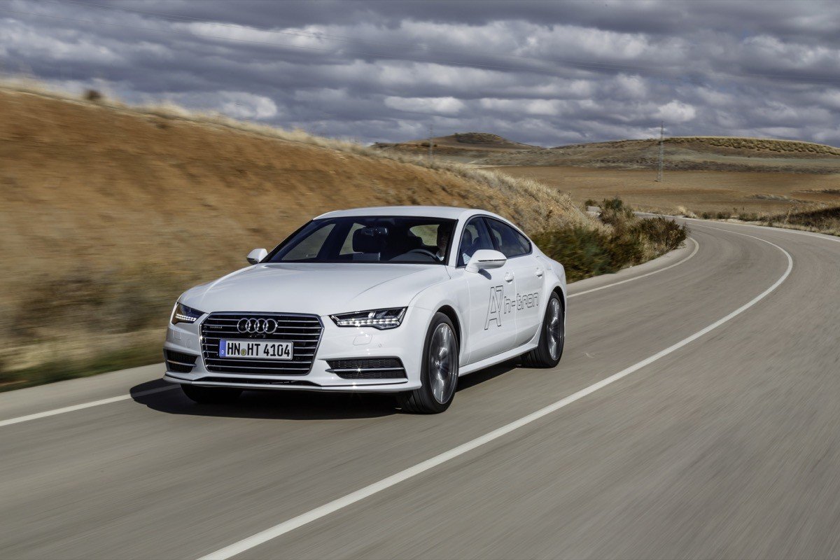 Audi A7 Sportback h-tron: al volante del Audi que funciona con hidrógeno 