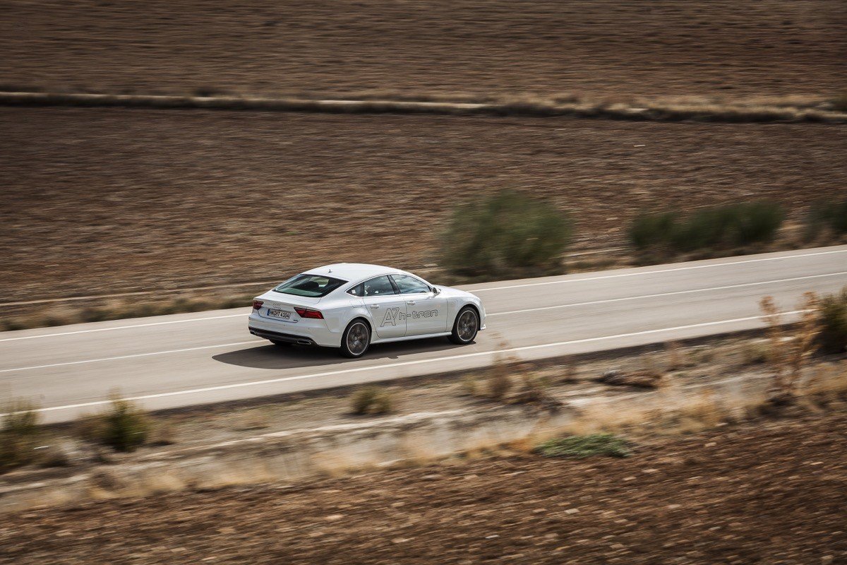 Audi A7 Sportback h-tron: al volante del Audi que funciona con hidrógeno 