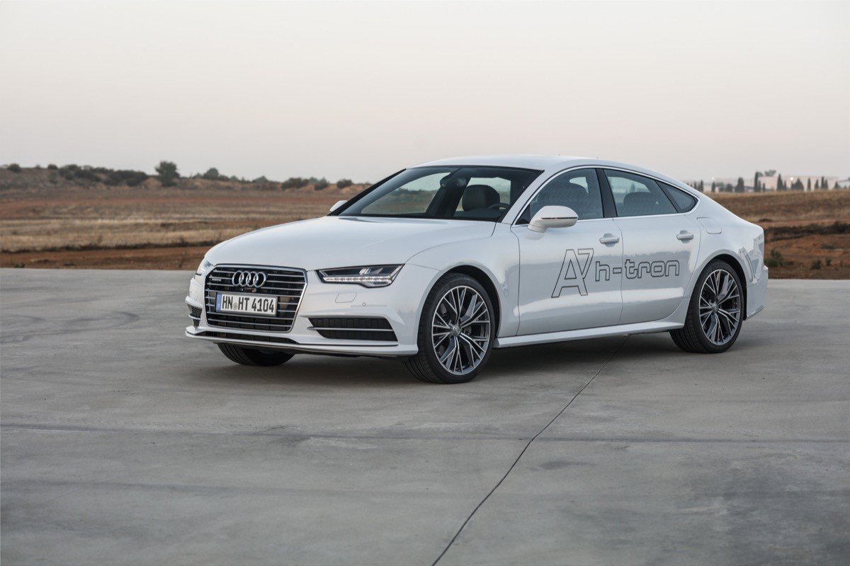 Audi A7 Sportback h-tron: al volante del Audi que funciona con hidrógeno 