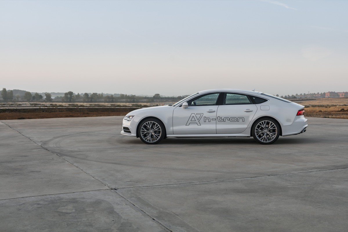 Audi A7 Sportback h-tron: al volante del Audi que funciona con hidrógeno 