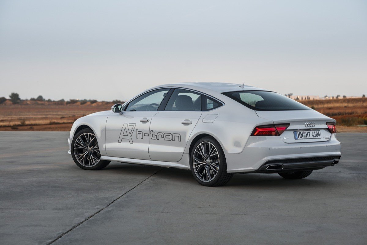 Audi A7 Sportback h-tron: al volante del Audi que funciona con hidrógeno 