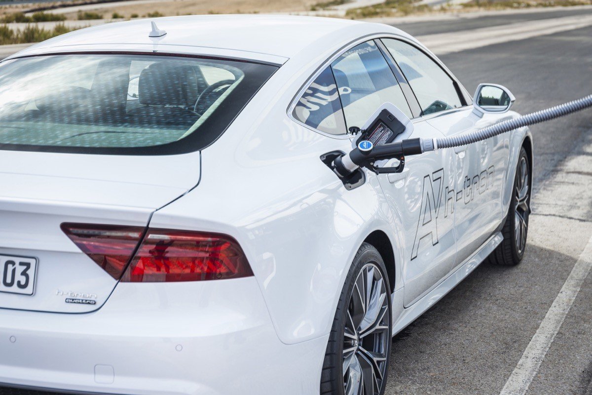 Audi A7 Sportback h-tron: al volante del Audi que funciona con hidrógeno 