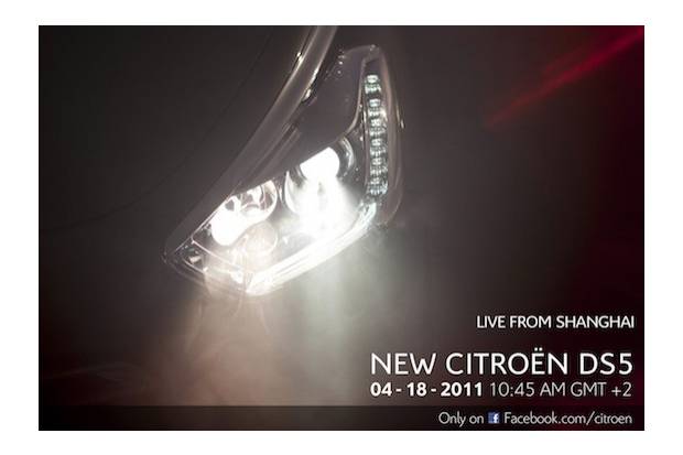 Citroën DS5: Presentación en Shangai