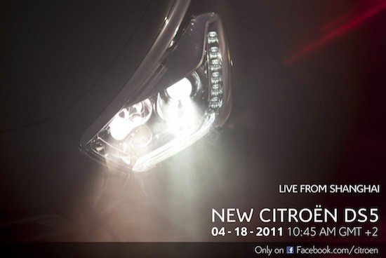 Citroën DS5: Presentación en Shangai