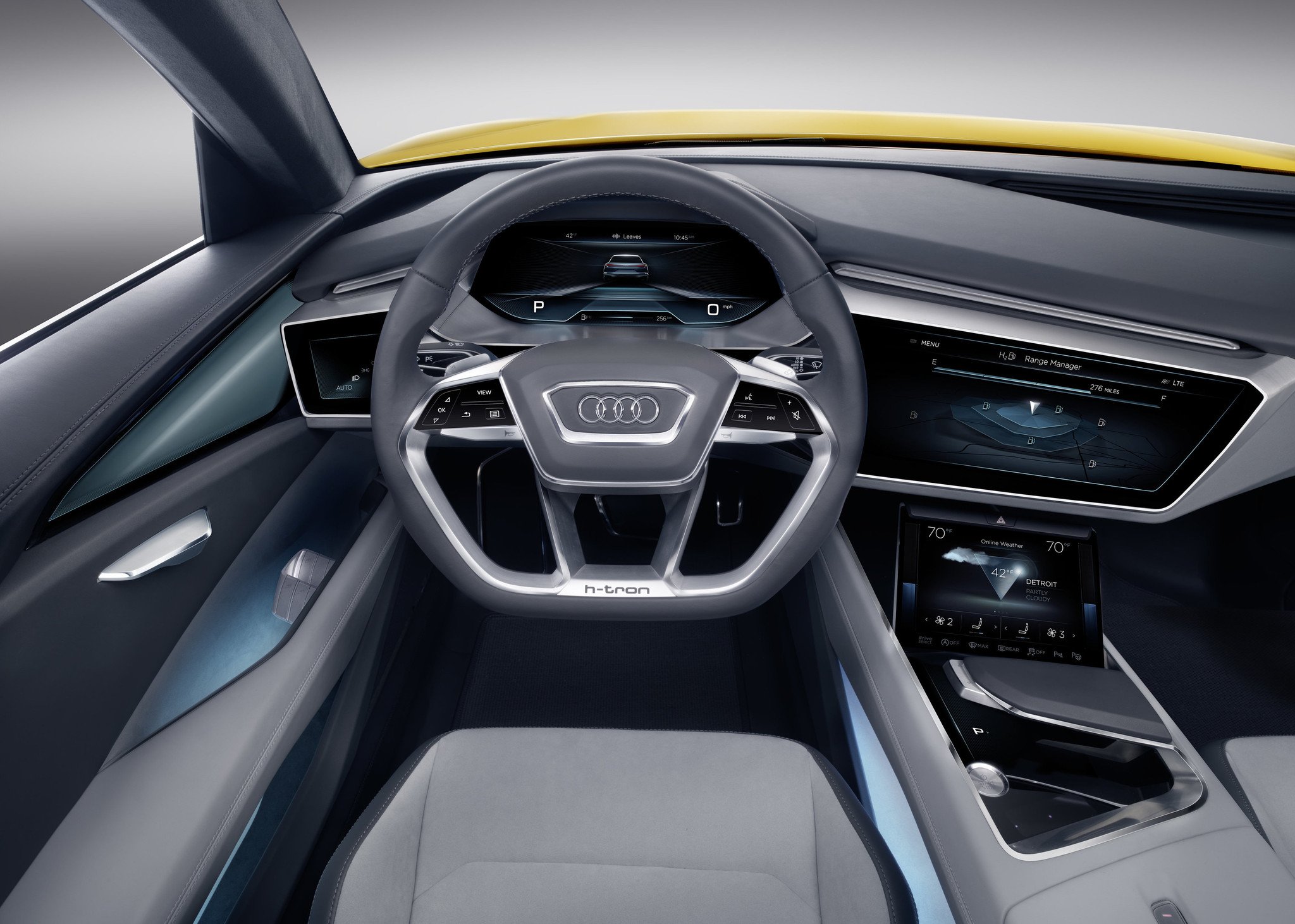 Audi h-tron quattro concept: ahora también con hidrógeno