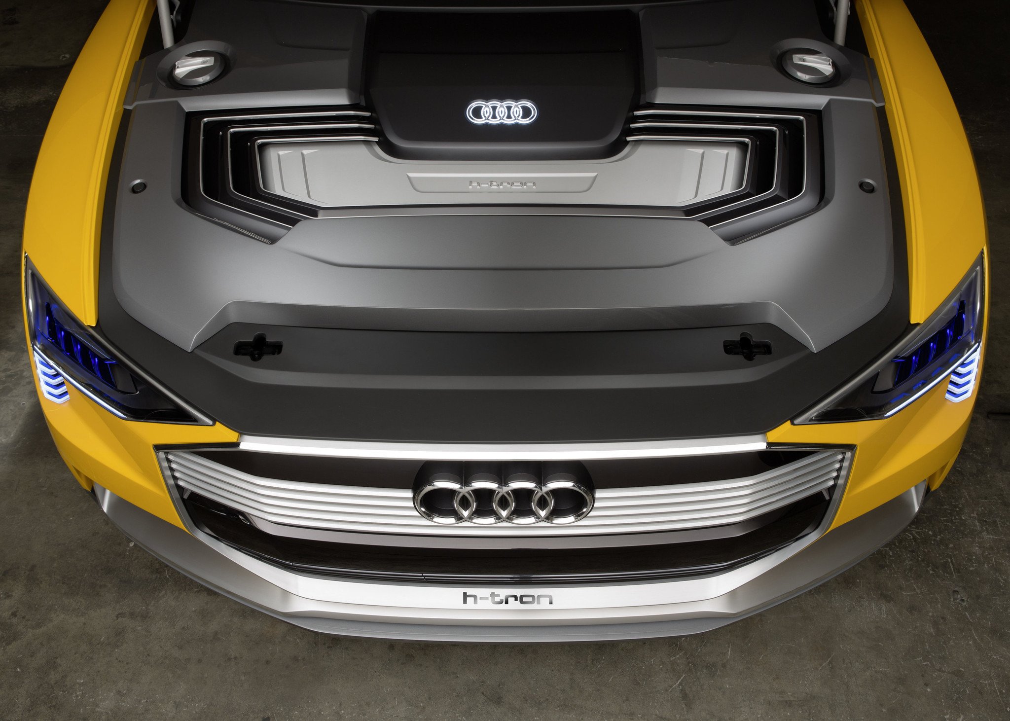 Audi h-tron quattro concept: ahora también con hidrógeno