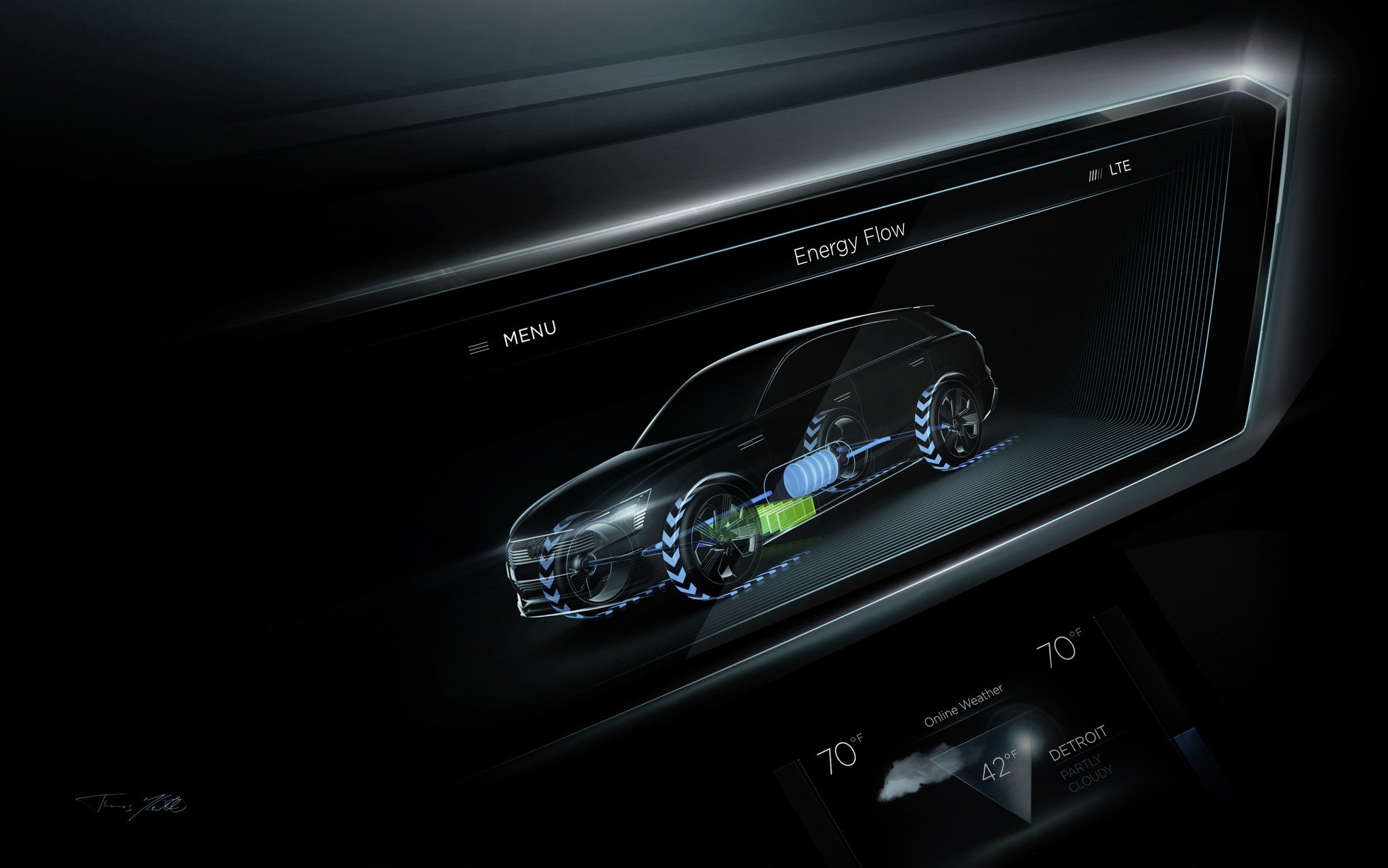 Audi h-tron quattro concept: ahora también con hidrógeno