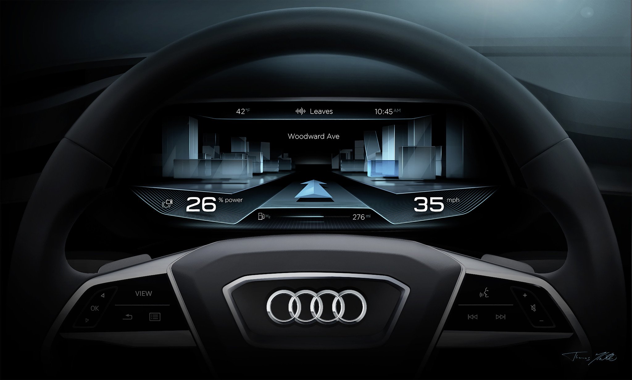 Audi h-tron quattro concept: ahora también con hidrógeno