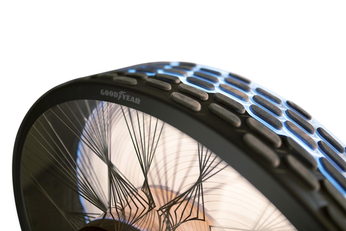 Goodyear reCharge: el neumático personalizable y que podrás reparar en casa