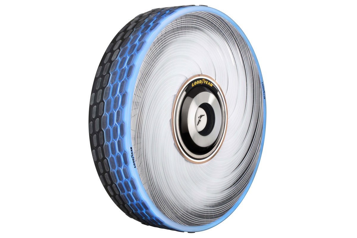 Goodyear reCharge: el neumático personalizable y que podrás reparar en casa