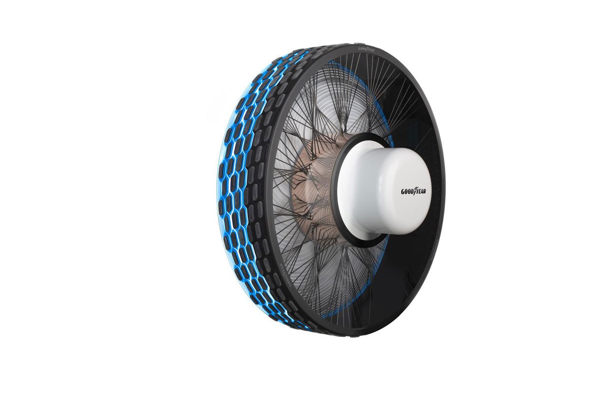 Goodyear reCharge: el neumático personalizable y que podrás reparar en casa