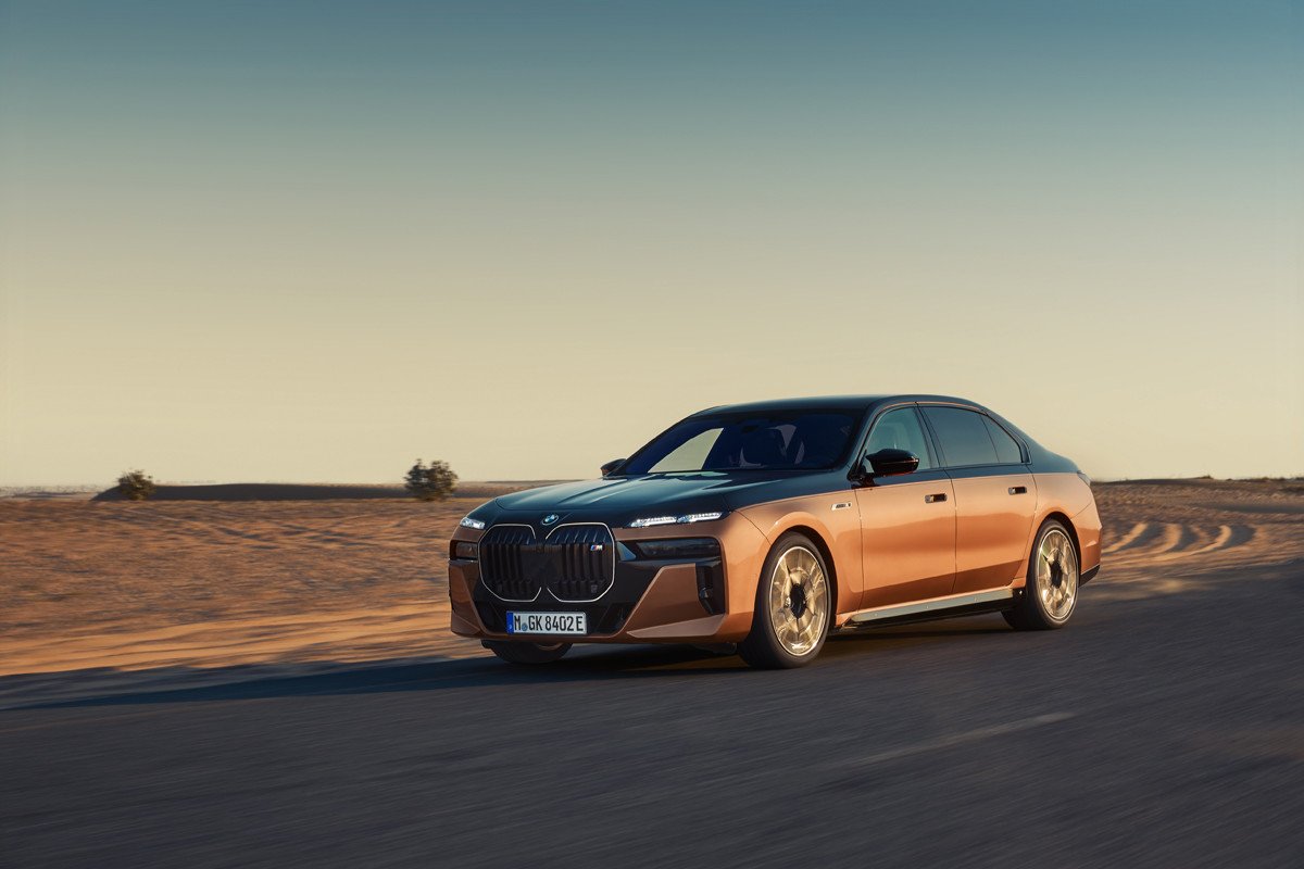 BMW i7 M70: así es el modelo eléctrico más rápido y potente de BMW
