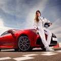 Adriana Ugarte prueba el Lexus RC F