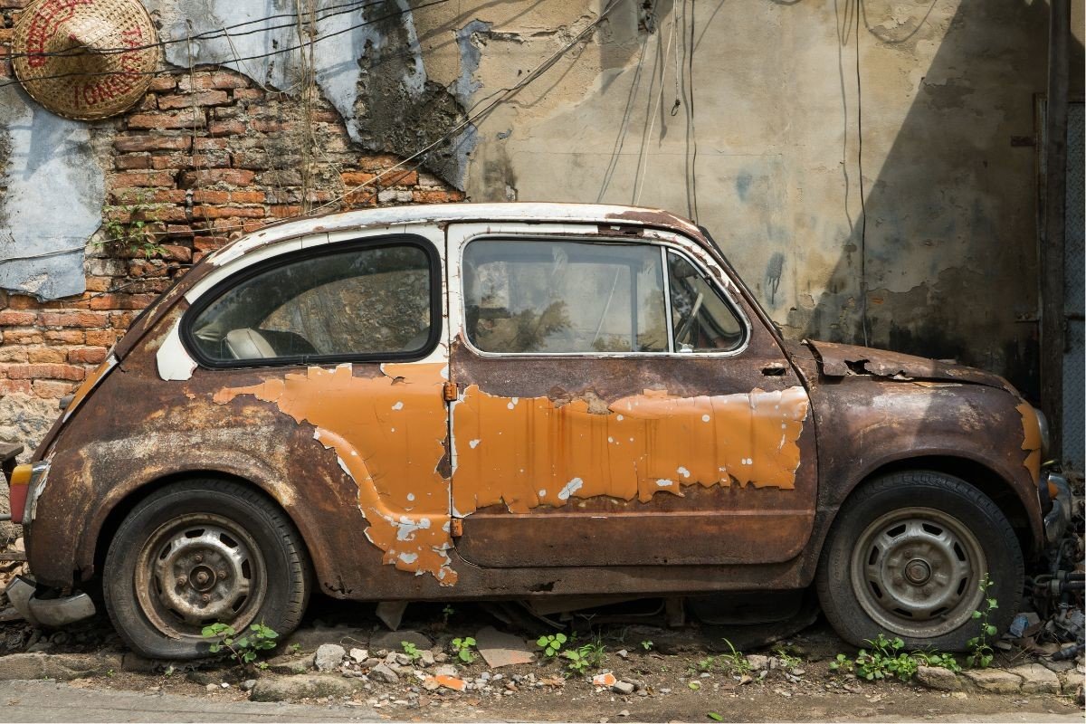 aparición de óxido en la carrocería de tu coche