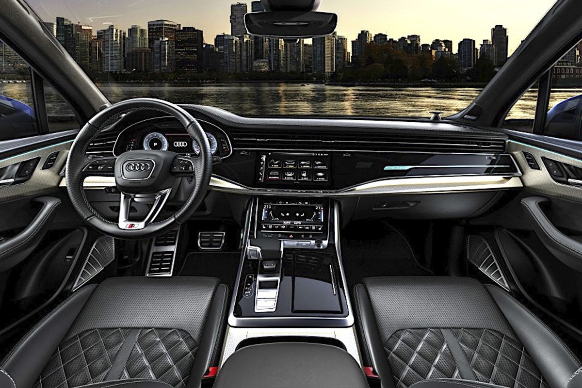 Audi Q7 2024 salpicadero