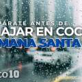 Prepárate antes de viajar en coche esta Semana Santa: Cuidado con la lluvia y los atascos