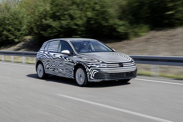 El Volkswagen Golf ya está en fase final de pruebas