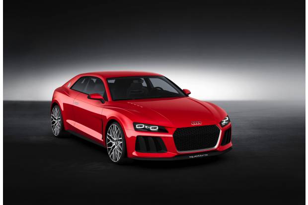 Audi Sport quattro concept laserlight, el coupé deportivo híbrido con luces láser
