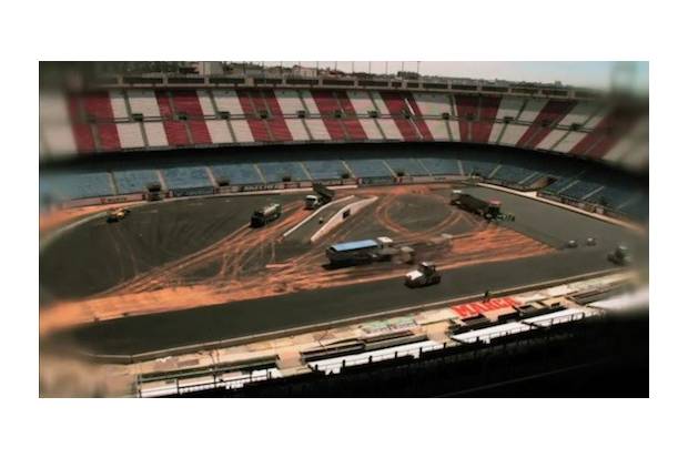 Vídeo: Convirtiendo el Vicente Calderón en un circuito