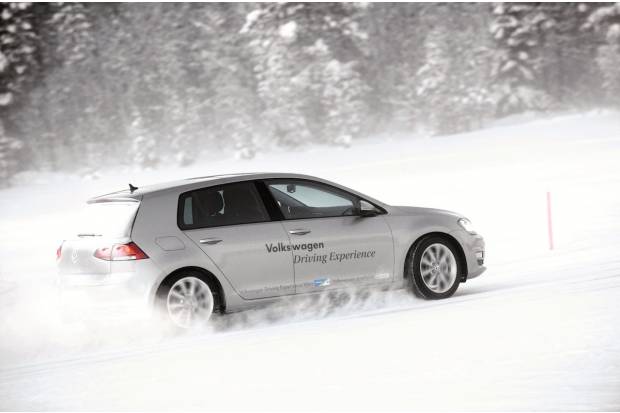 Conducción en hielo: Volkswagen Driving Experience 4Motion