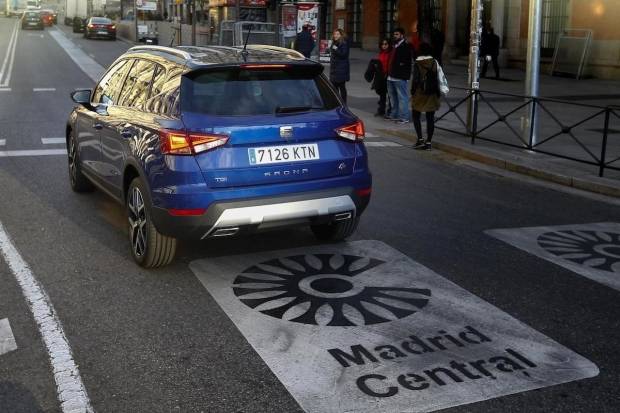 Madrid Central mantendrá el veto a los coches con etiqueta C