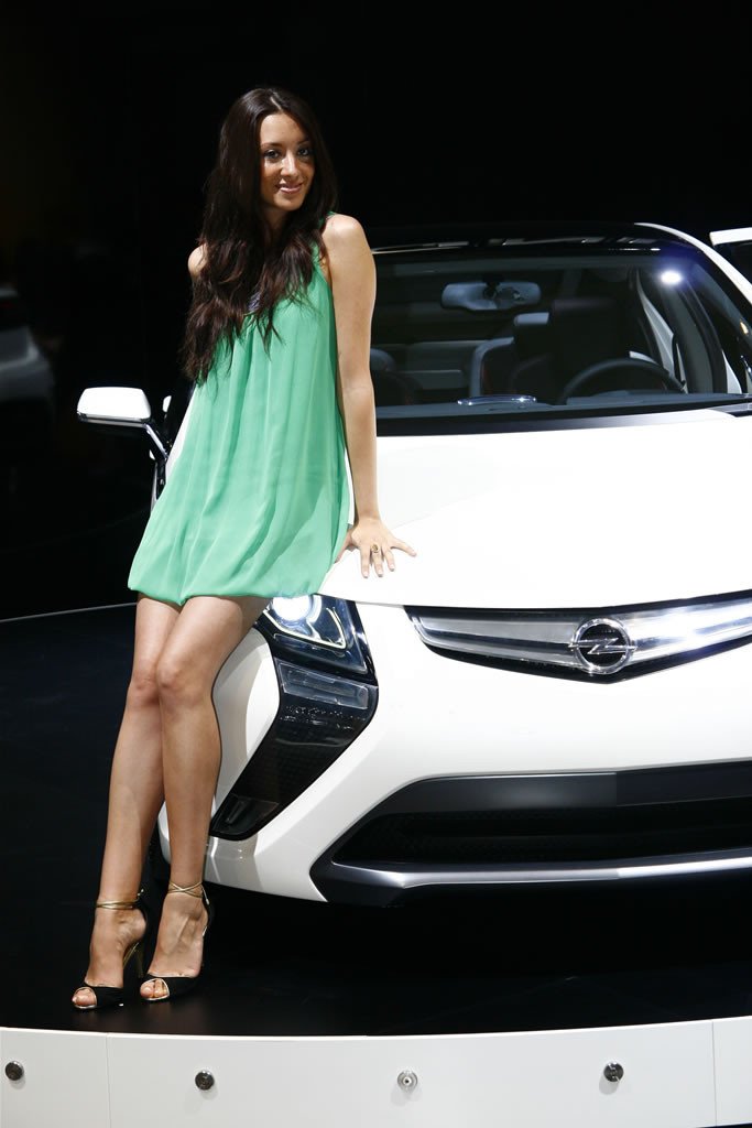 Las chicas del Salón del Automóvil de Barcelona
