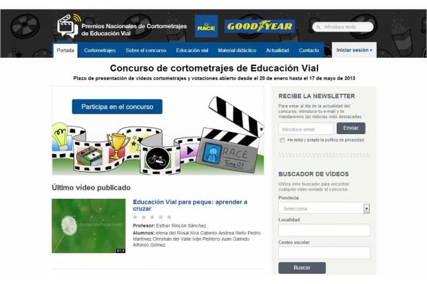 Resultados de los primeros premios nacionales de cortometrajes de seguridad vial