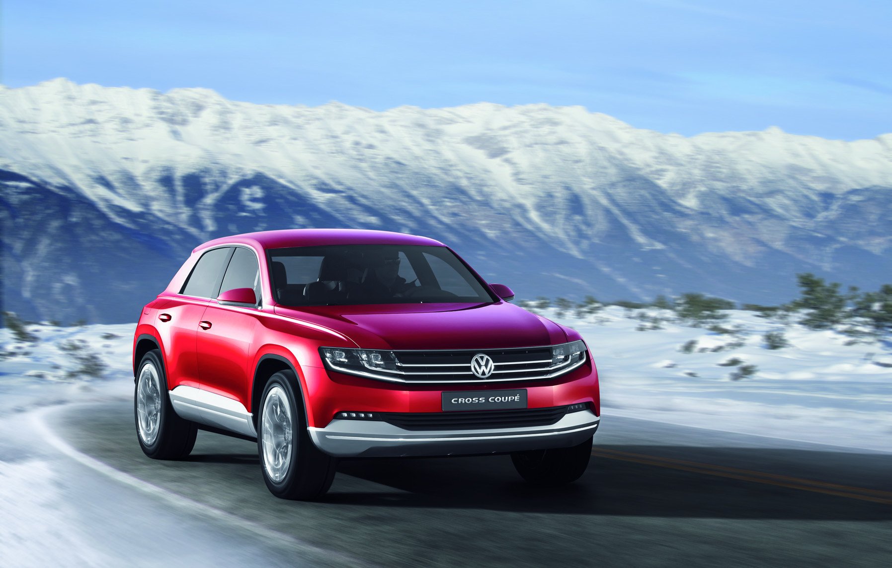 Volkswagen Cross Coupé Concept: un SUV híbrido TDI + eléctrico y enchufable