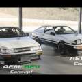 “Tofu Delivery”: Vídeo del Toyota AE86 de Initial D con motor de hidrógeno