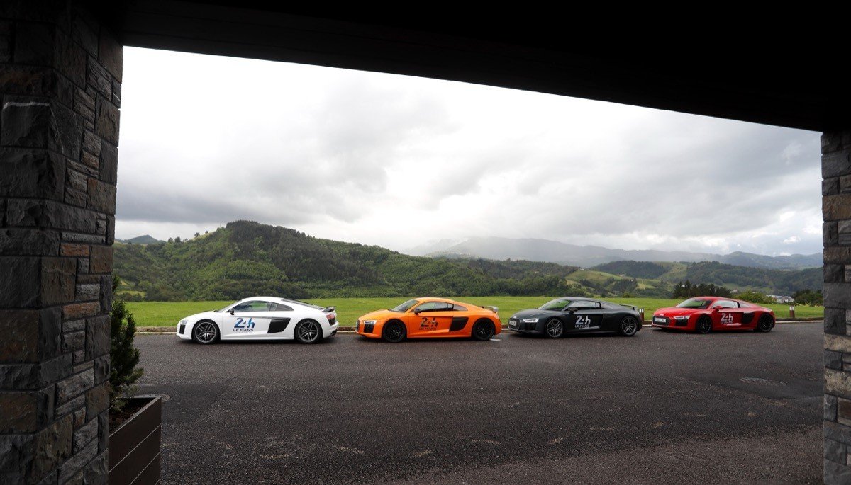 Prueba: de Madrid a Le Mans en un Audi R8 V10 plus