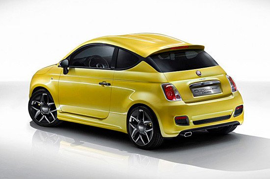 Fiat 500 Coupé Zagato: diseño de bolsillo