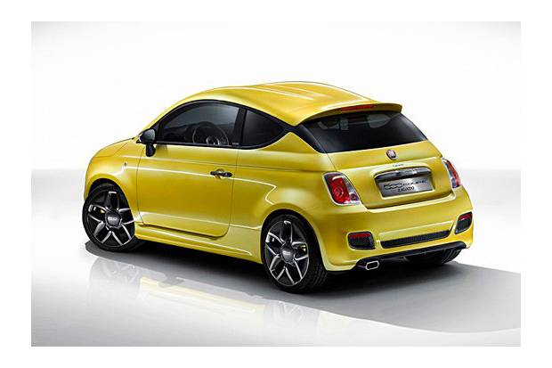 Fiat 500 Coupé Zagato: diseño de bolsillo