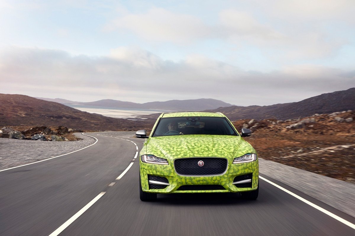 Primeras imágenes del Jaguar XF Sportbrake con un camuflaje especial