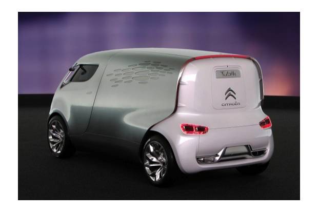 Citroën Tubik, una “furgoneta” híbrida de lujo con 9 plazas