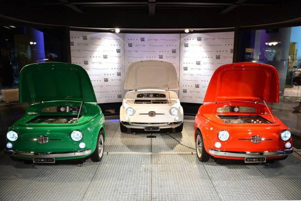 SMEG 500, un frigorífico muy automovilístico