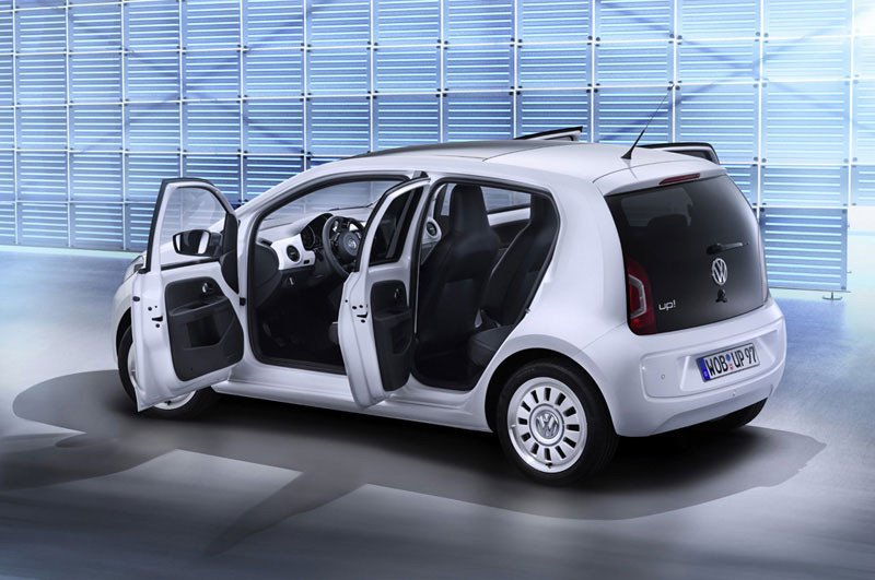 Volkswagen up! ahora con carrocería de 5 puertas