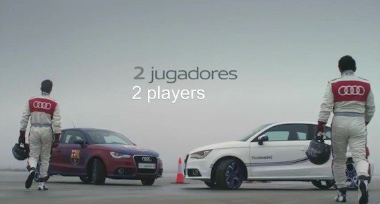 Vídeo: Real Madrid vs Barcelona, Audi también disputa el clásico