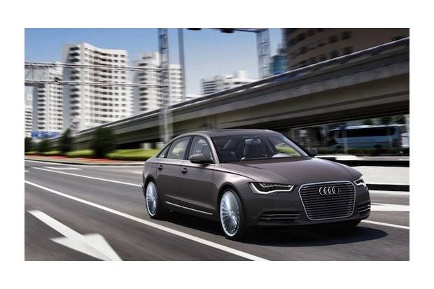 Audi A6 L e-tron, prototipo de coche híbrido enchufable premium