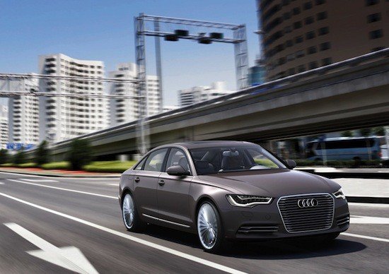Audi A6 L e-tron, prototipo de coche híbrido enchufable premium