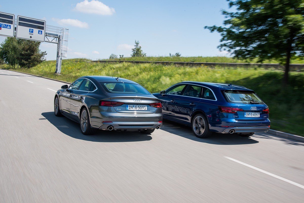 Audi A4 Avant y A5 Sportback g-tron: gas natural como alternativa al diesel