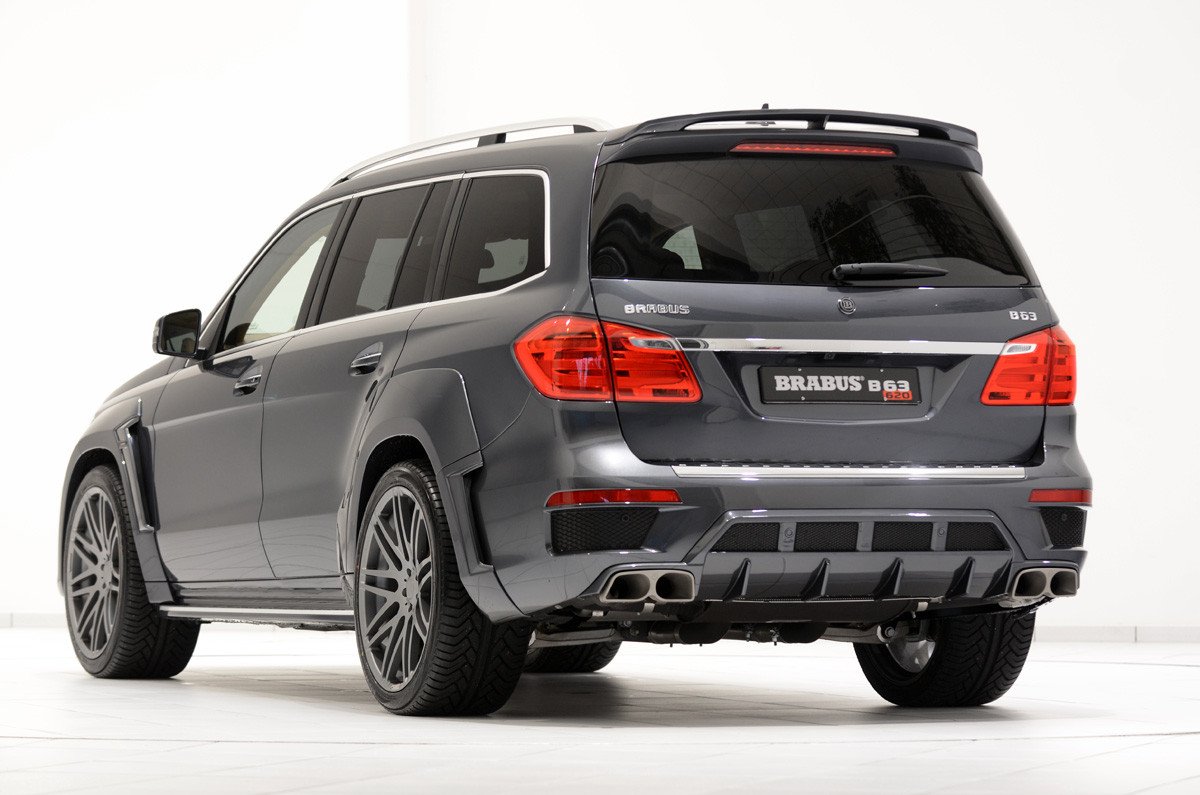 Brabus potencia el Mercedes GL 63 AMG