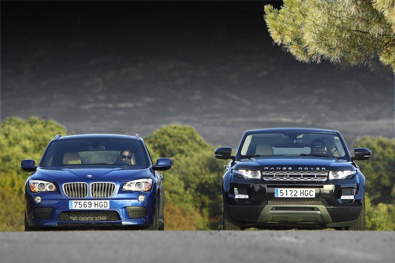 Range Rover Evoque vs BMW X1