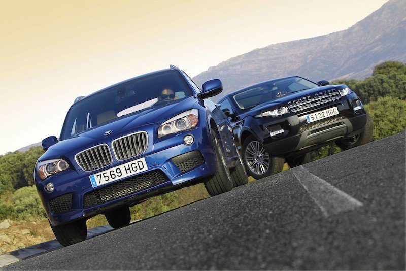 Range Rover Evoque vs BMW X1