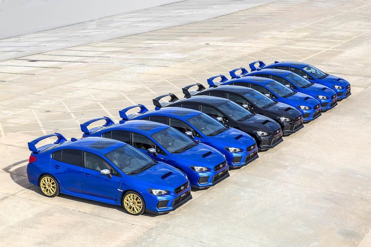 Los últimos 8 Subaru WRX STI ya están en España