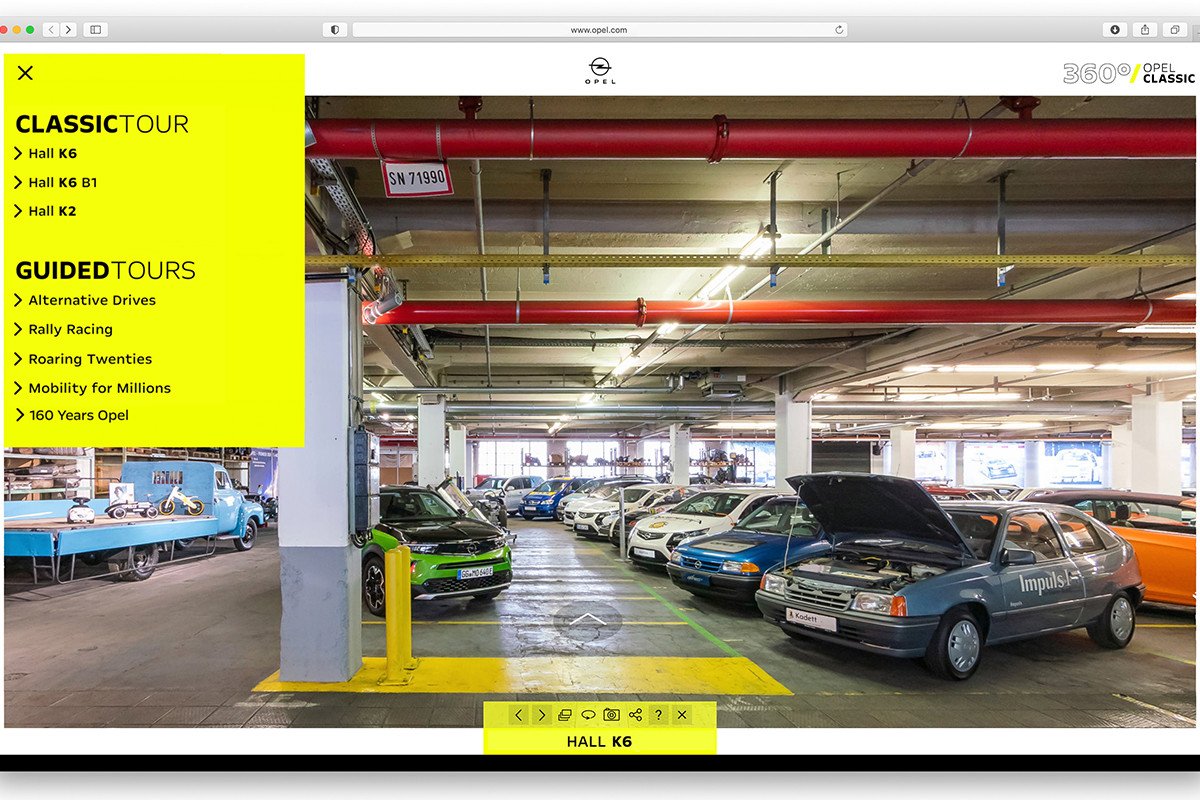 Opel Classic crea un tour virtual por los 160 años de la marca